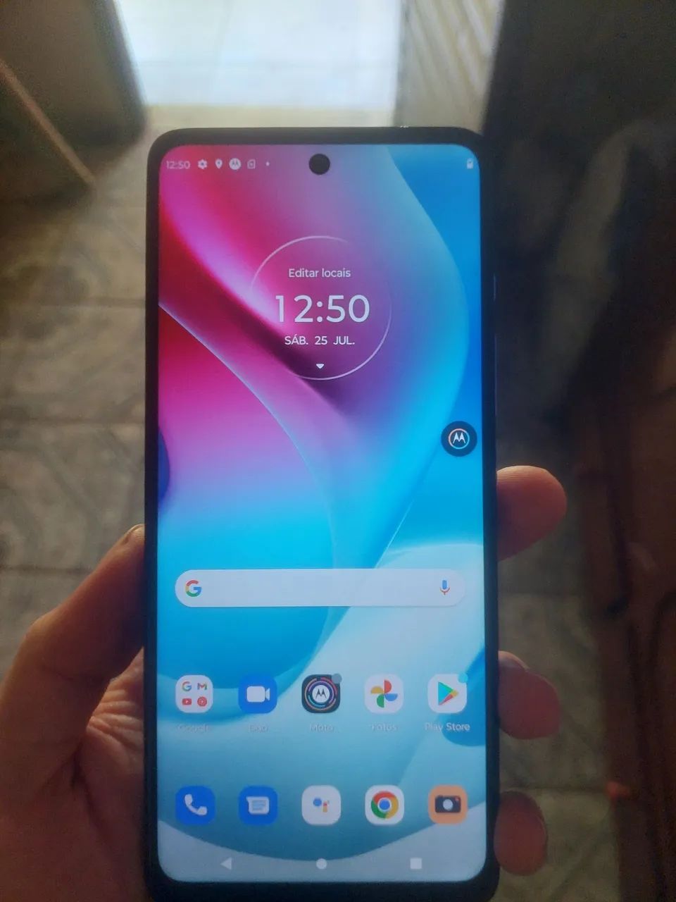 Moto g 60s sem detalhes 