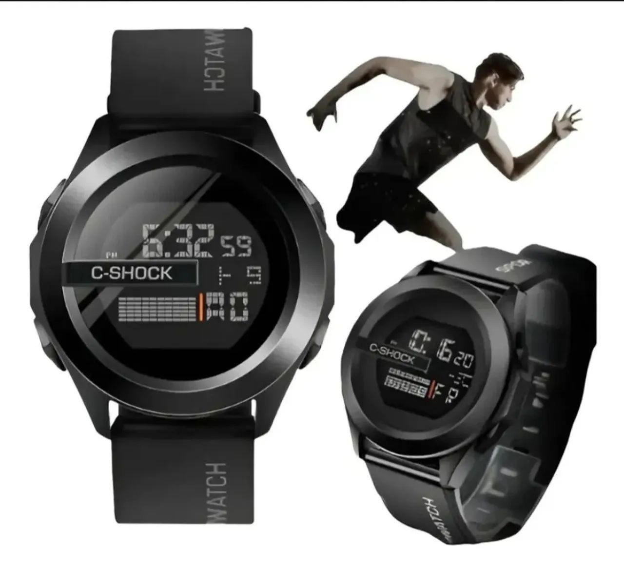 RELOGIO C-SHOCK PRETO - Foto 2