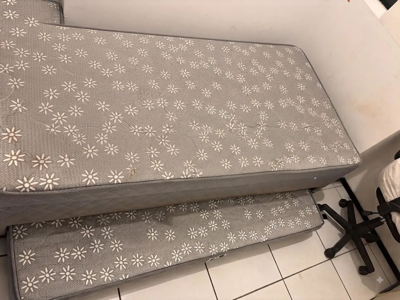 Bicama Box Com Baú E Auxiliar Solteiro