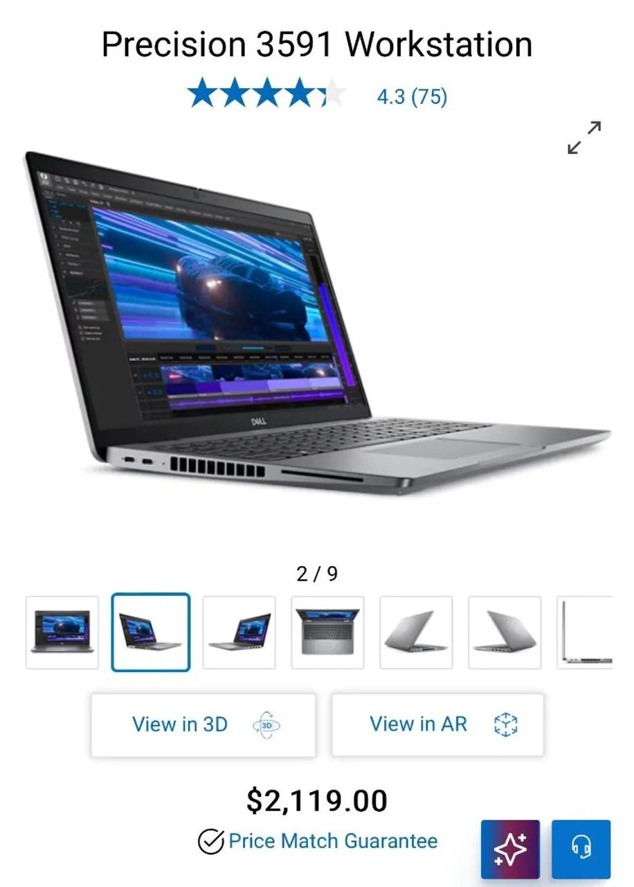 Dell Workstation Precision 3591 Ultra 7 32GB 512GB Nvidia - Foto 2