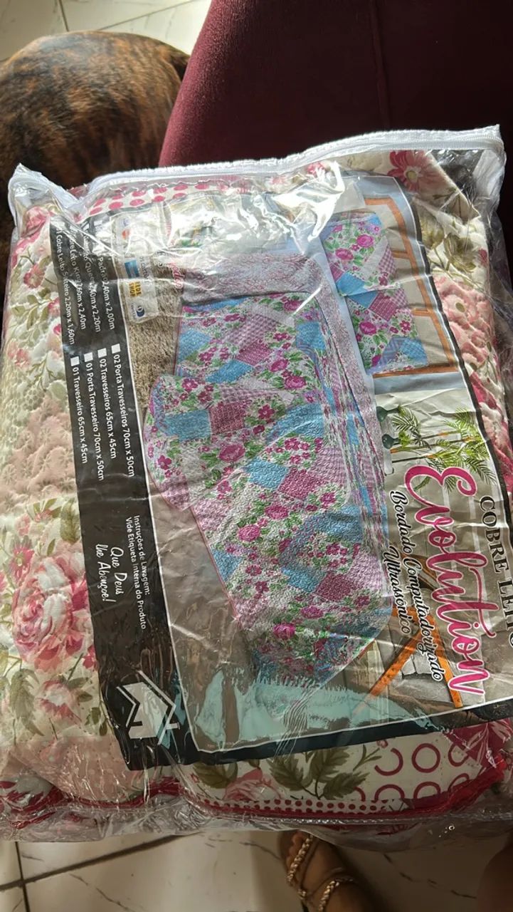 Kit cobre leito dupla face  - Foto 2