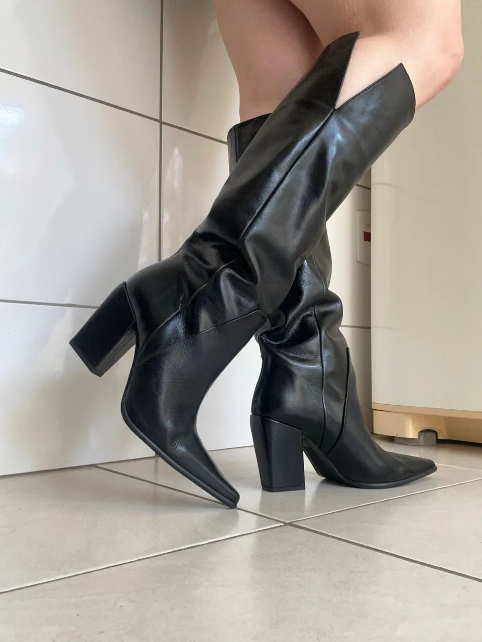 Bota ZARA original usada apenas uma vez 