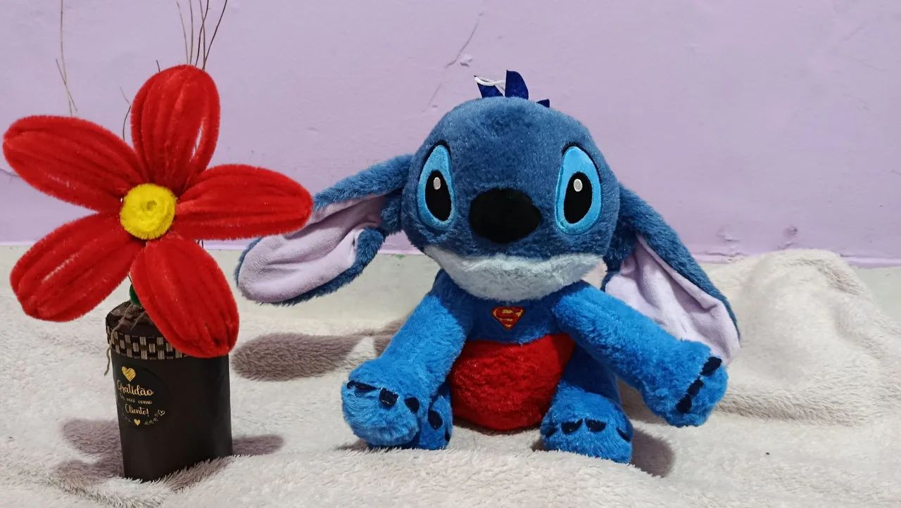 Lindos Pelúcia 25cm Stitch  - Foto 3