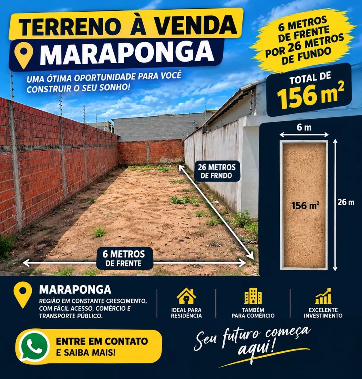 Terreno na Maraponga  - Foto 2