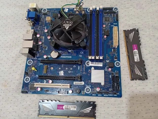 Kit 6ª geração i3 6100 funcionando perfeitamente com 8 GB de memória ddr4 - Foto 4