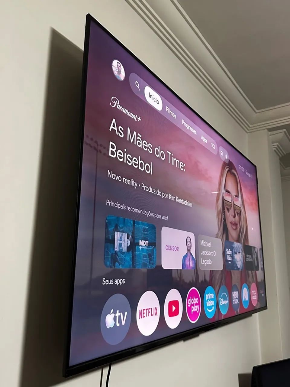 Smart TV TCL 55 QLED 4k - Foto 2