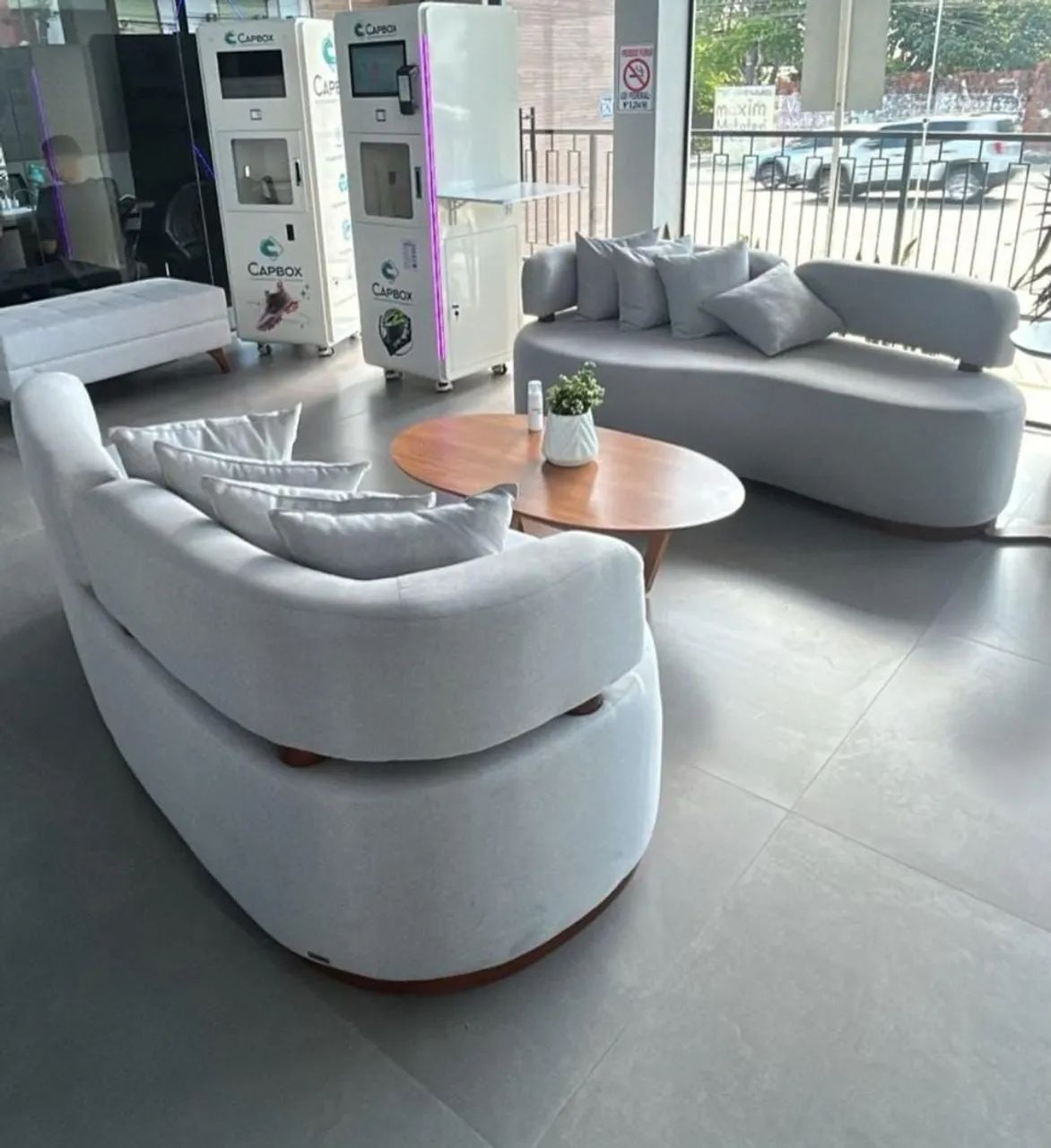 Sofa orgânico para sala 
