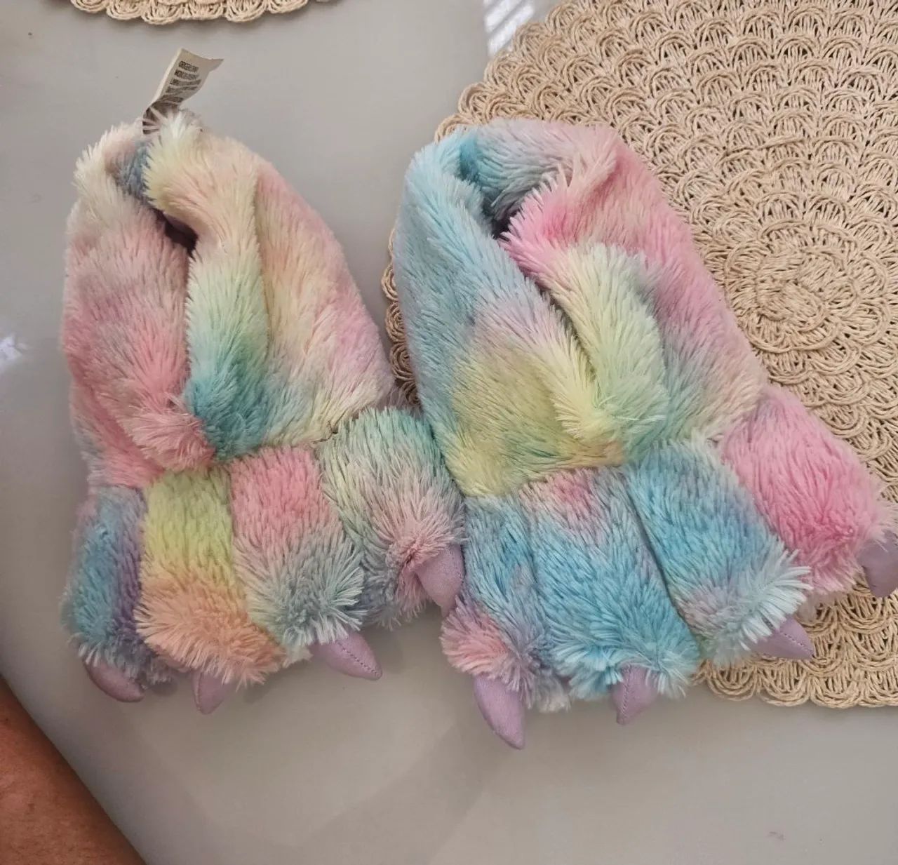 Pantufa unicórnio 