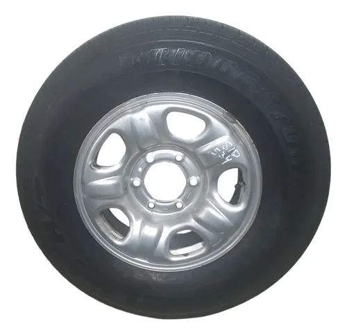 Roda Step 16 Com Pneu 245 70 R16 Chevrolet S10 Prateado - Foto 5