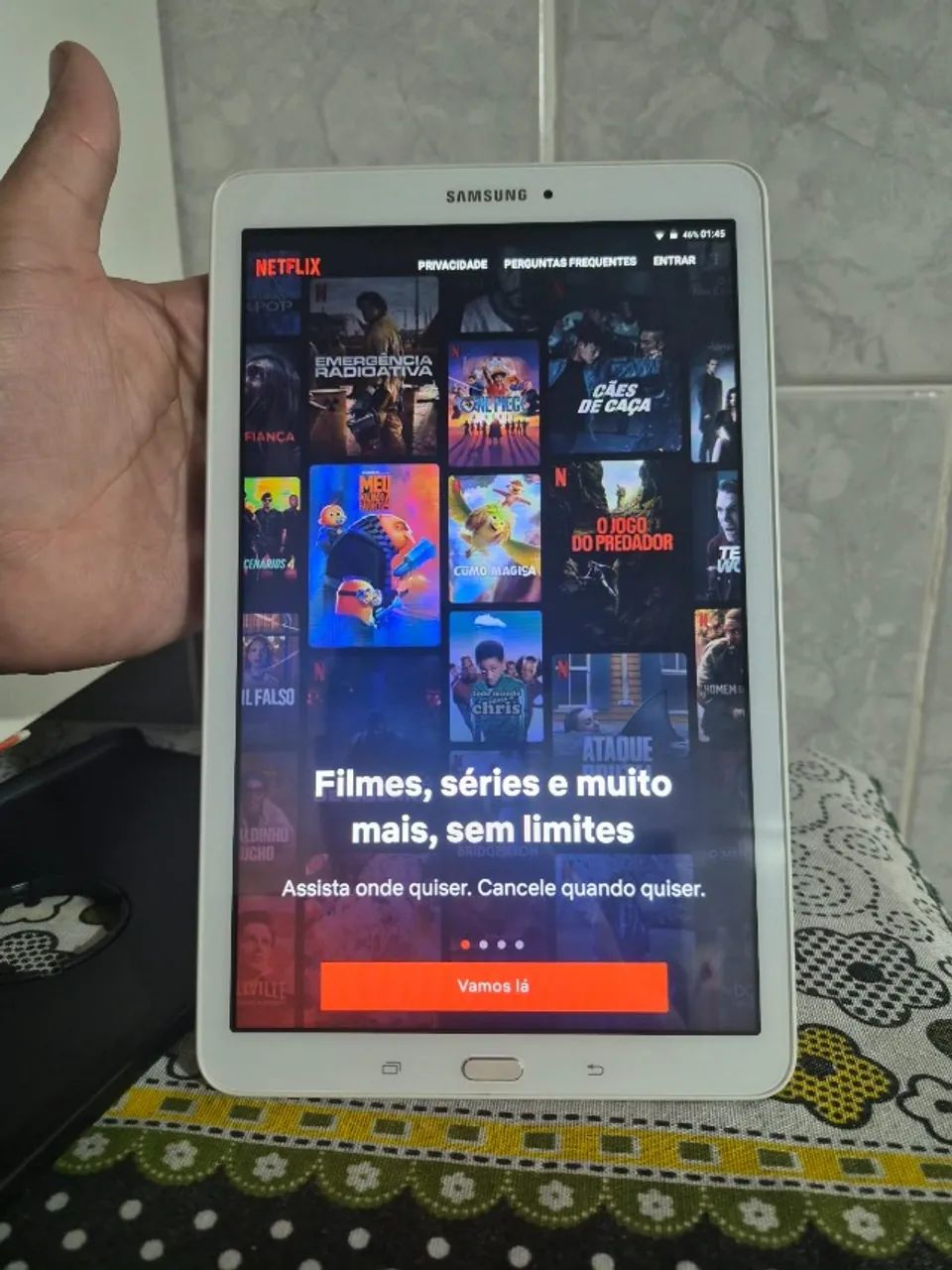 Tablet Samsung Galaxy Perfeito Impecavel Ideal para estudos Mega oferta  - Foto 4