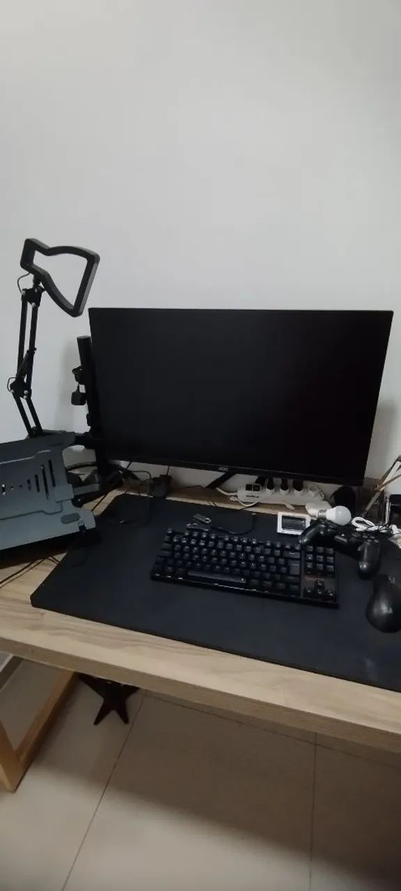 Monitor AOC 27 gamer + suporte de notebook  - Foto 4