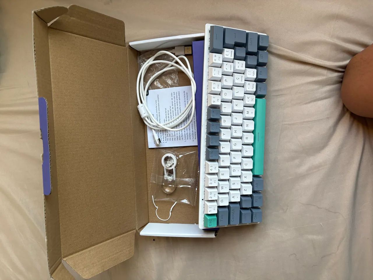 teclado  mecânico k500