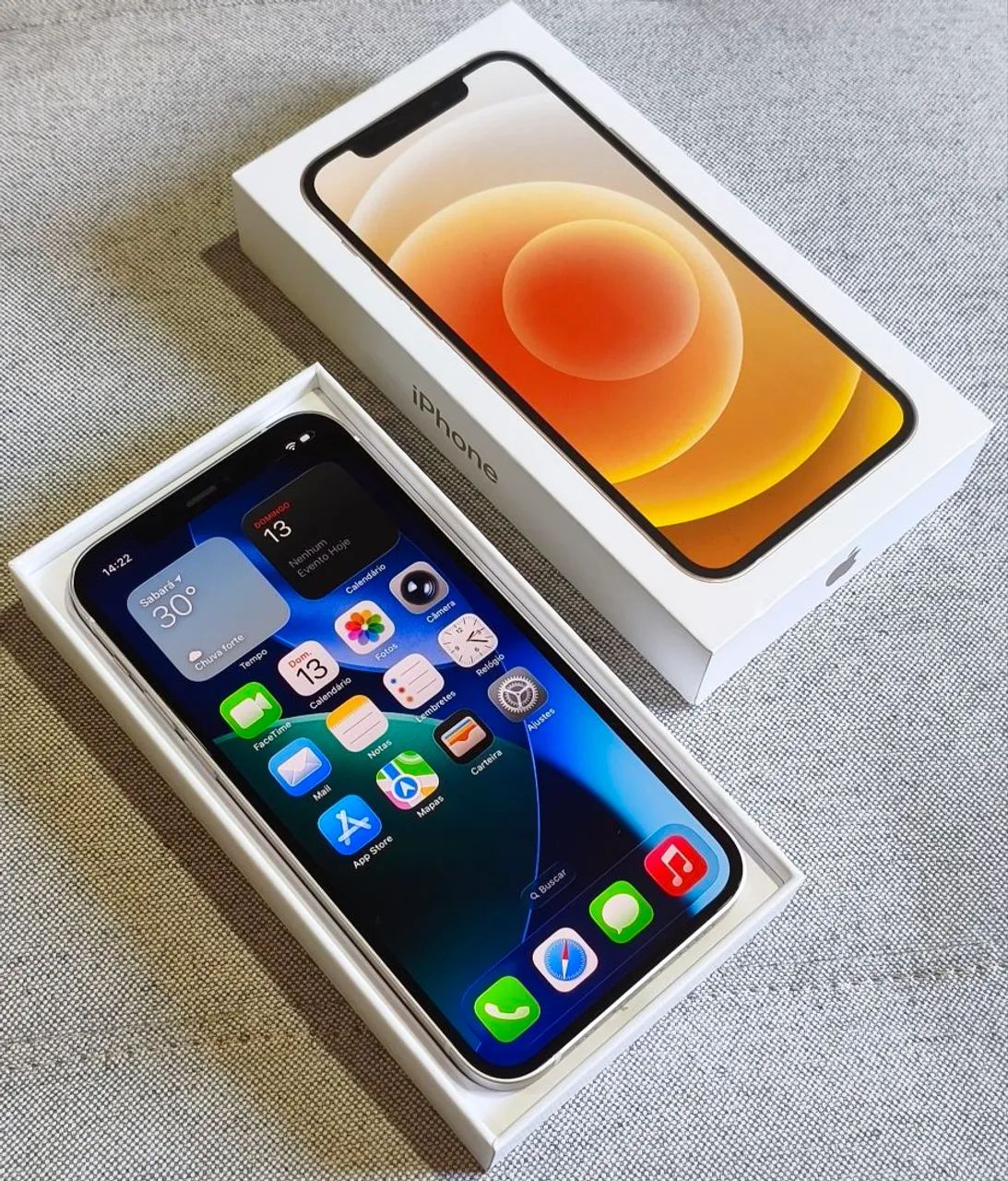 iPhone 12 - 128g - Branco impecável!