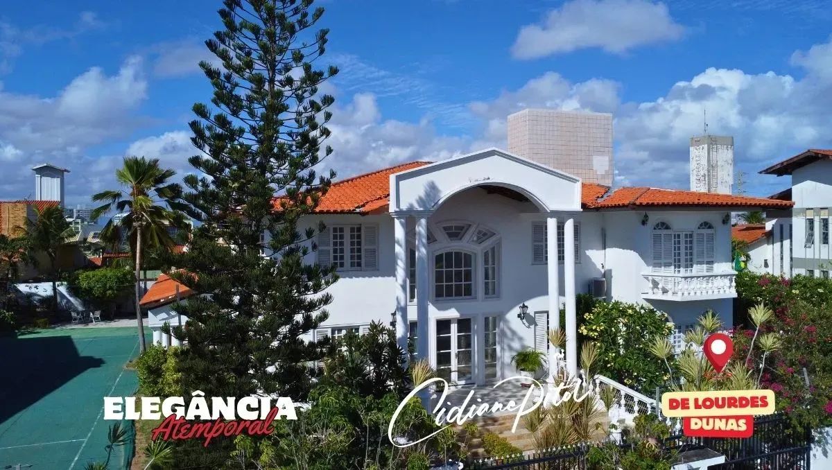 MANSÃO ELEGANTE NO MELHOR DAS DUNAS/ DE LOURDES