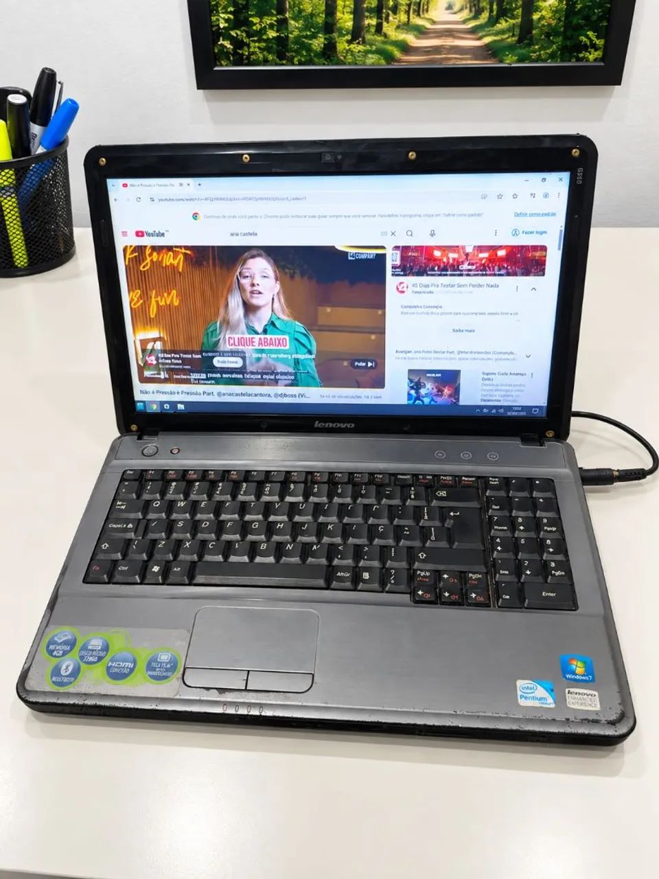 Notebook Lenovo formatado / rápido/ tela bem grande  - Foto 2