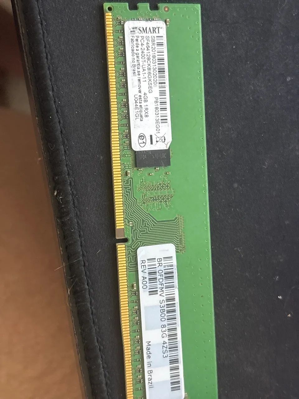 Memória ram ddr4 4gb smart