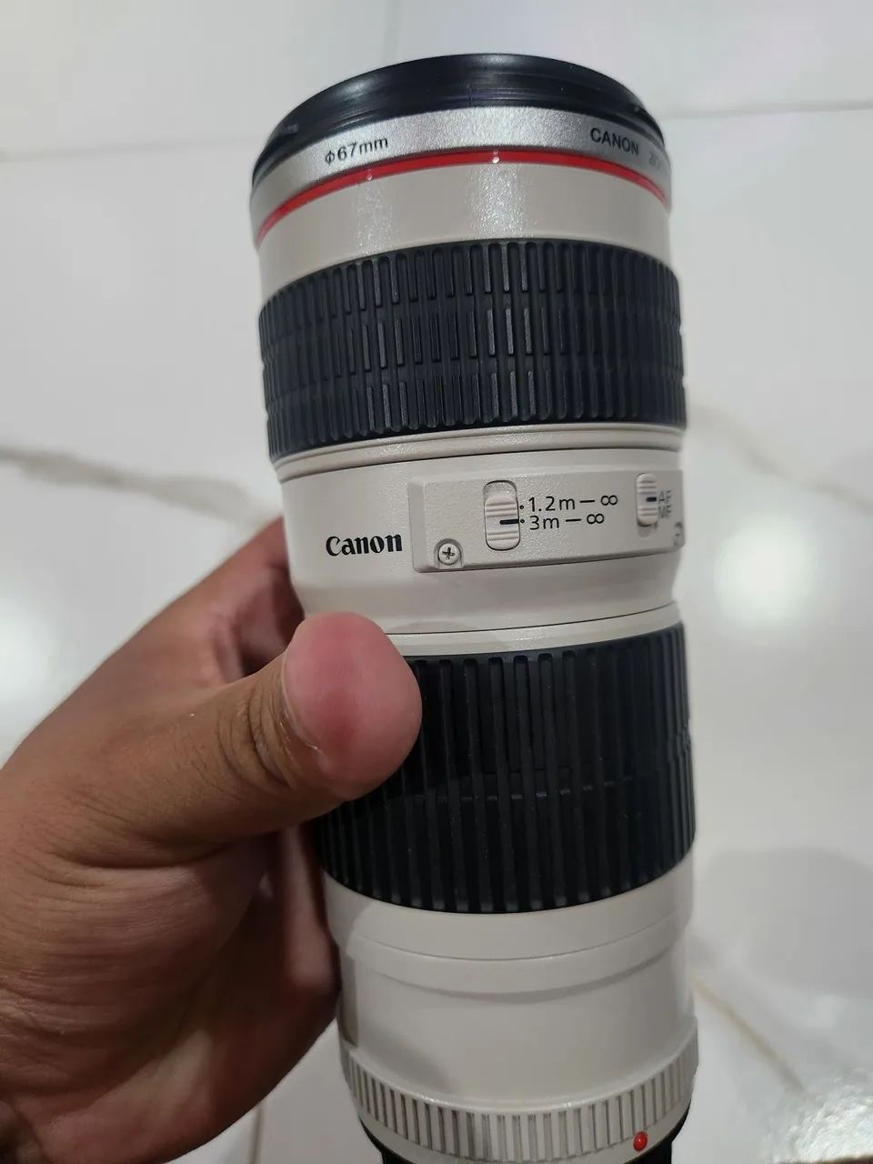 LENTE CANON ULTRASONICO ZOOM EF 70-200mm