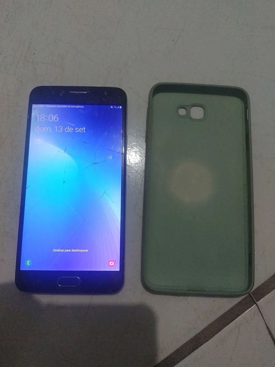 Celular J7 prime 2 mais capinha de brinde