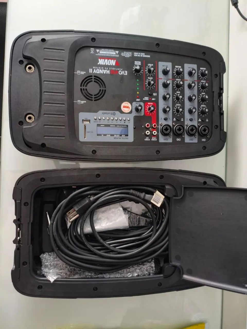 Sistema de Som Portátil 10 Polegadas 300w Rms - Foto 4
