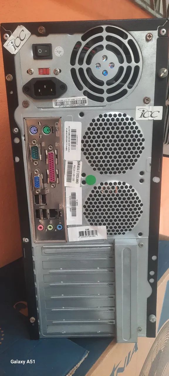   Só A CPU pentium dual hd 1tera 4gb ram