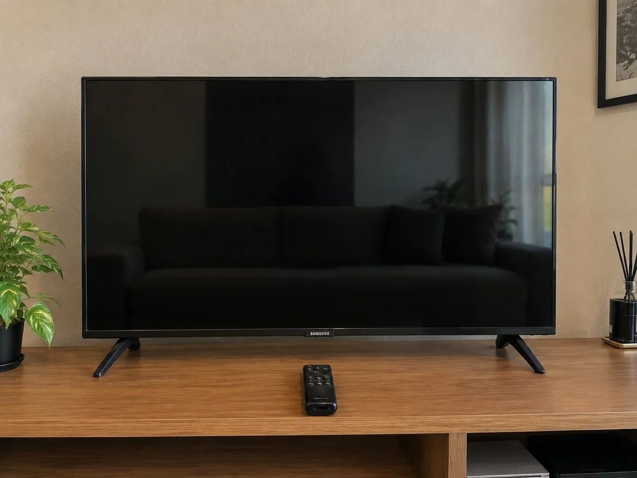 Smart Tv Sansung 43 Crystal 4k - Foto 2