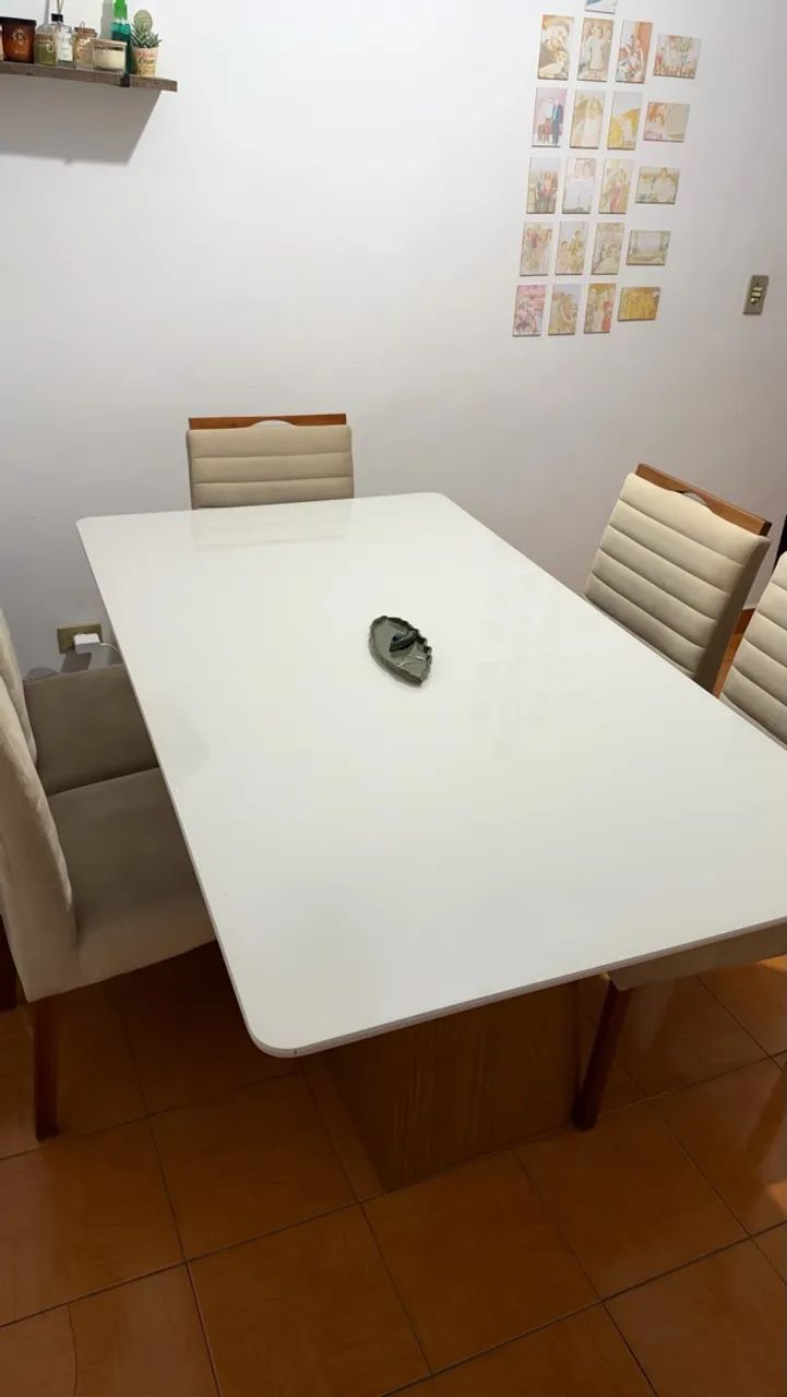 Mesa jantar laca + 6 cadeiras - Foto 5
