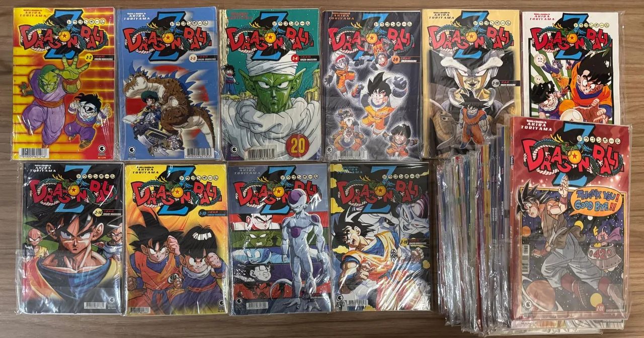 Mangá Dragon Ball Z - vol. 2-4, 8, 13-16 e 18-51 - Livros e