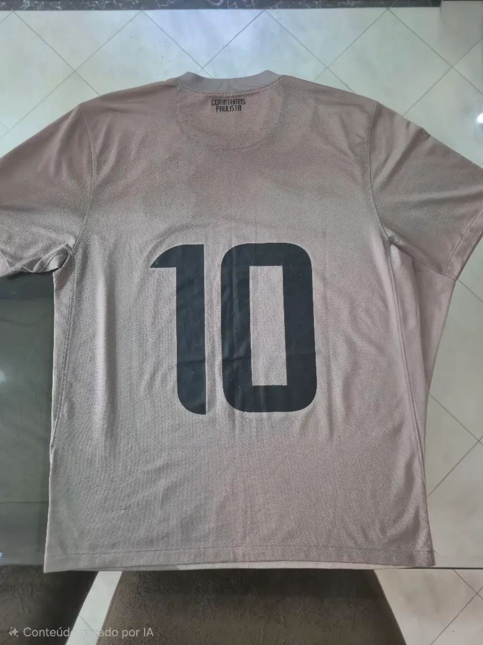  Camisa Corinthians Cinza - 2012 - Foto 2