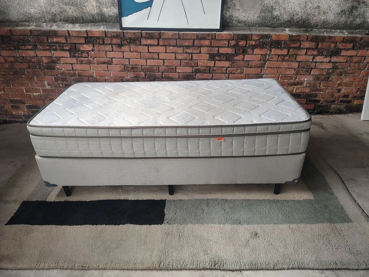 Cama de Solteiro Da Euro Colchão 