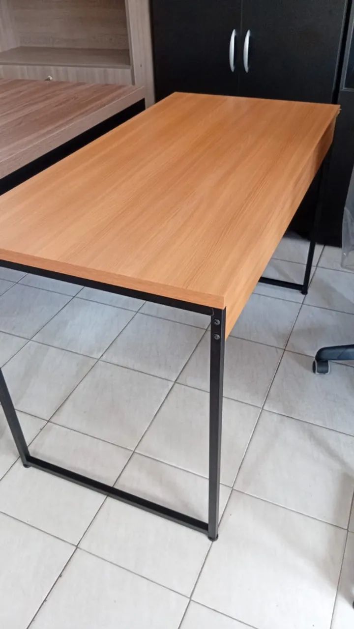 Mesa de escritório 1.18m industrial  - Foto 2