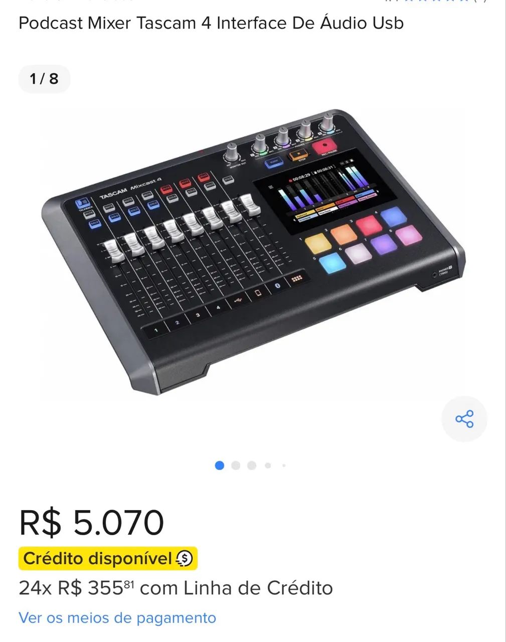 Equipamentos Audiovisual de Podcast