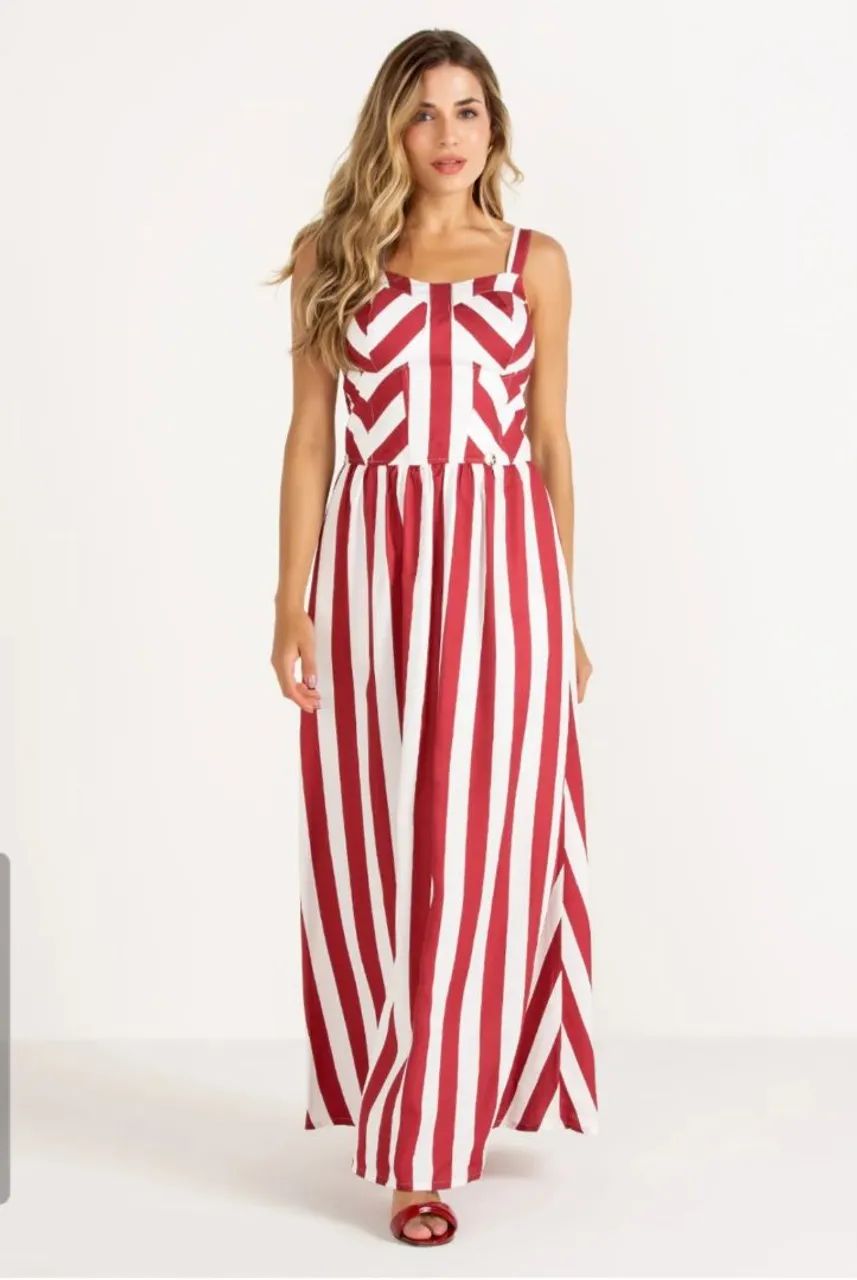 Vestido longo Roseane Thais Rodrigues 