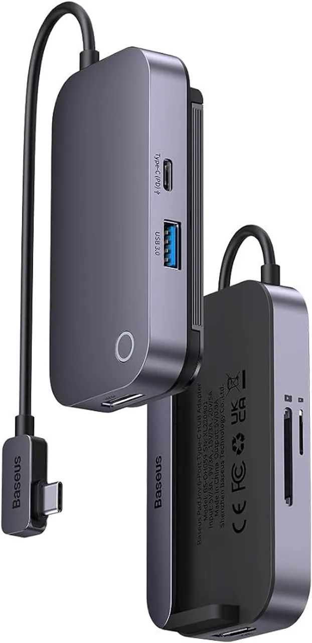 Hub USB-C Baseus para IPad com 6 portas - Foto 4