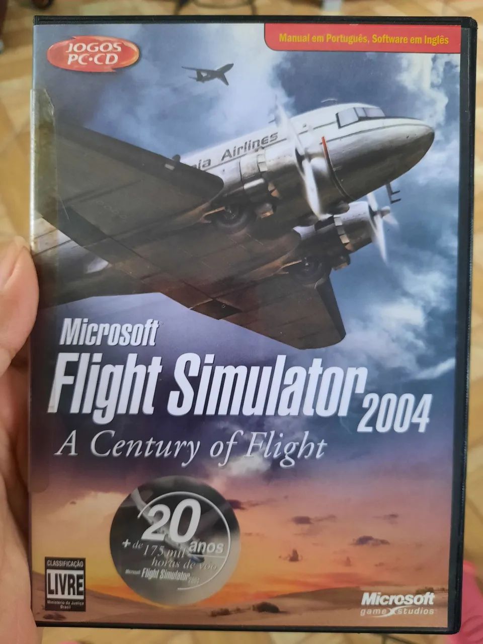 DVD Microsoft Flight Simulator 2004