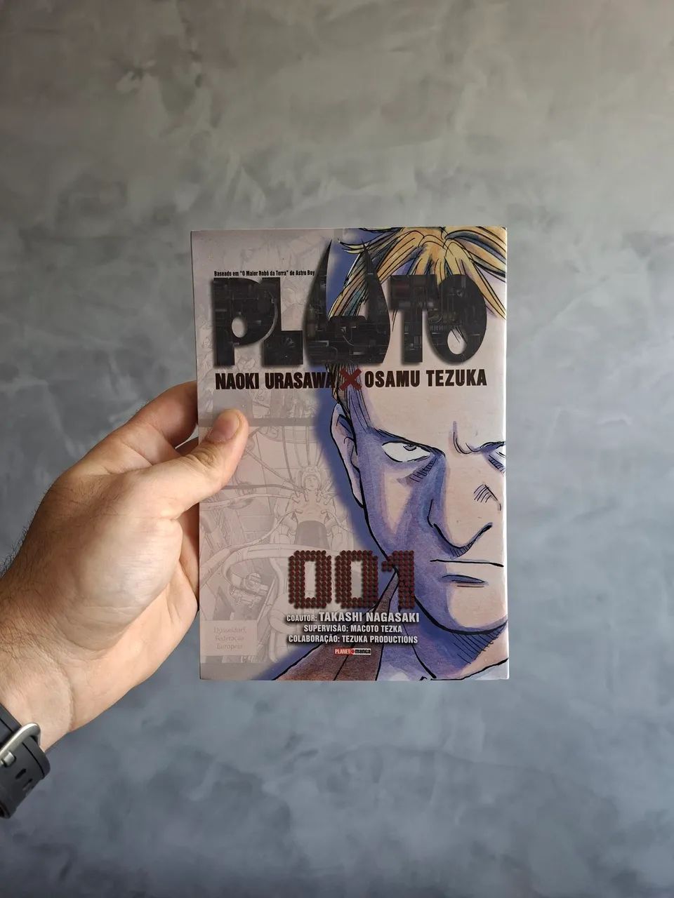Mangá "Pluto" - Urasawa Naoki (Vol.1, 2 e 3) - Foto 2