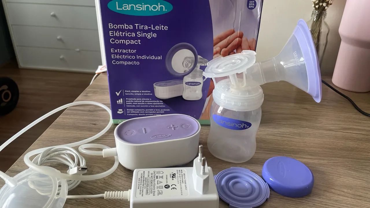 Extratora de leite lansinoh