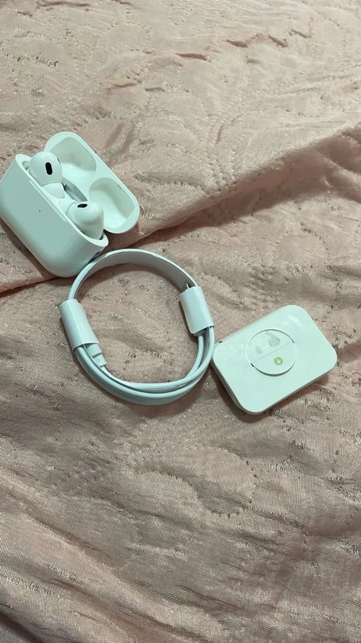 Fone Sem Fio Estilo AirPods Pro com Acessórios e Caixa - Foto 2