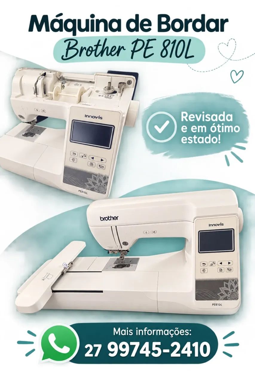 Máquina de bordar 
