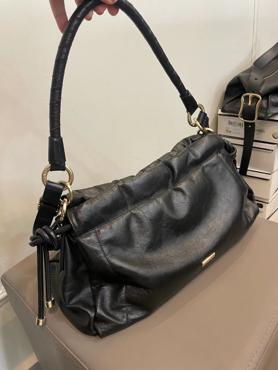 Bolsa de Couro Vicelle 