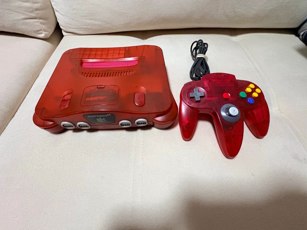 Nintendo 64 cereja 