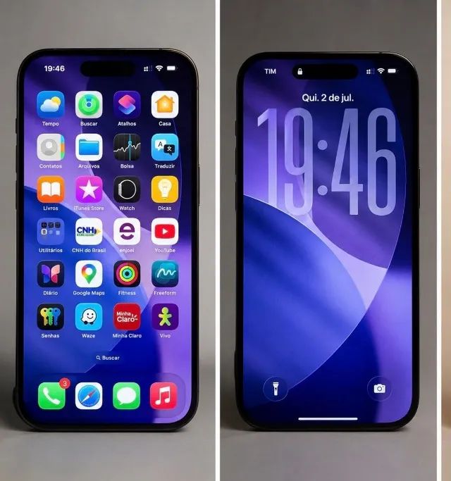 iPhone 14 Pro Max 128GB Roxo e-sim (Bateria 93% + Caixa+Cabo).