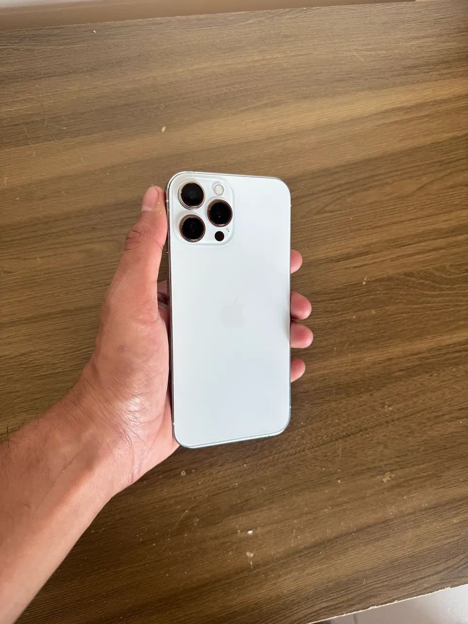 iPhone 13 Pro Max 128gb branco funcionando tudo! 
