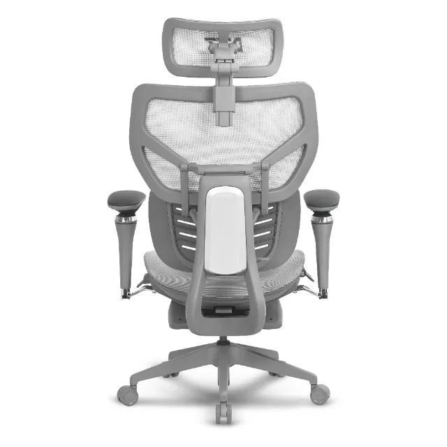 Cadeira DT3 Glacius - Mesh - Grey  - Foto 3