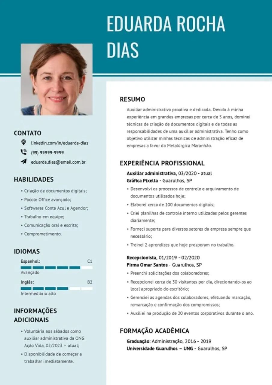 Criação de Curriculo em PDF online R$ 5,00 - Foto 4