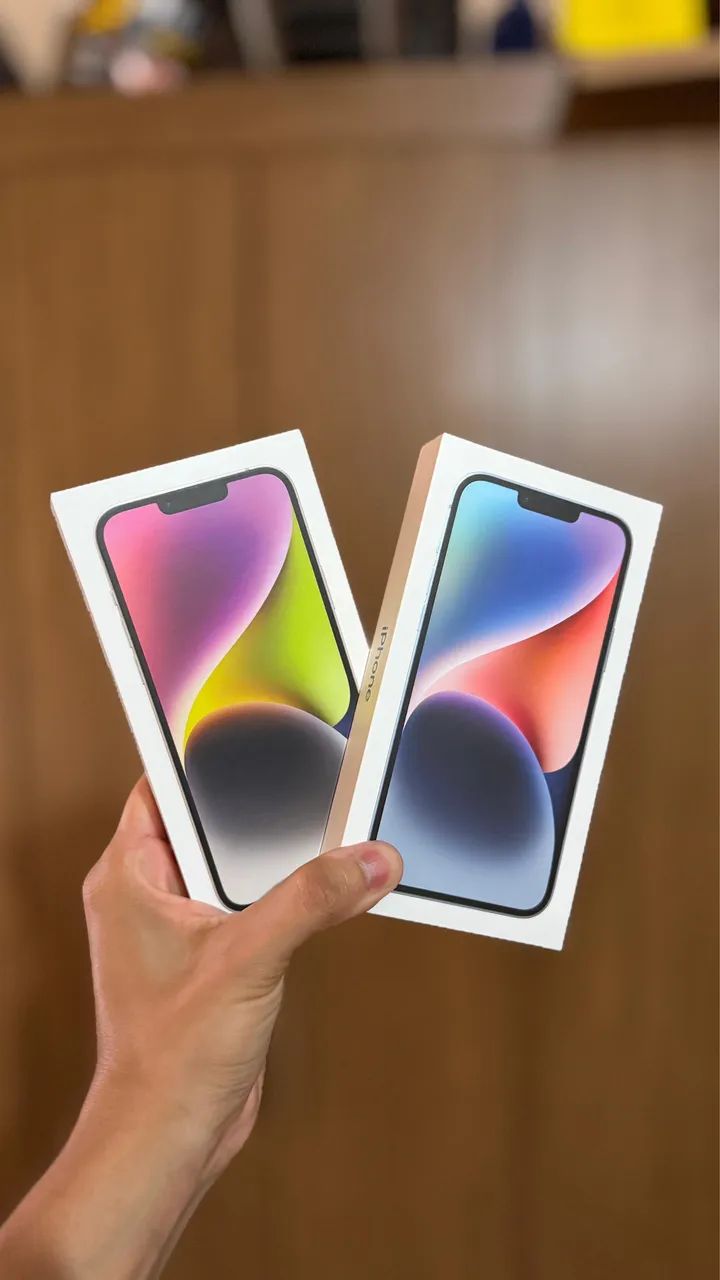 IPHONE 14 PLUS PRETO 128GB - NOVO LACRADO - Celulares e