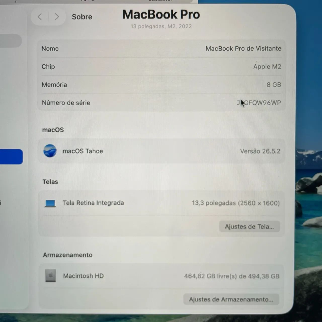 Macbook Pro M2 512gb Touchbar - Foto 3