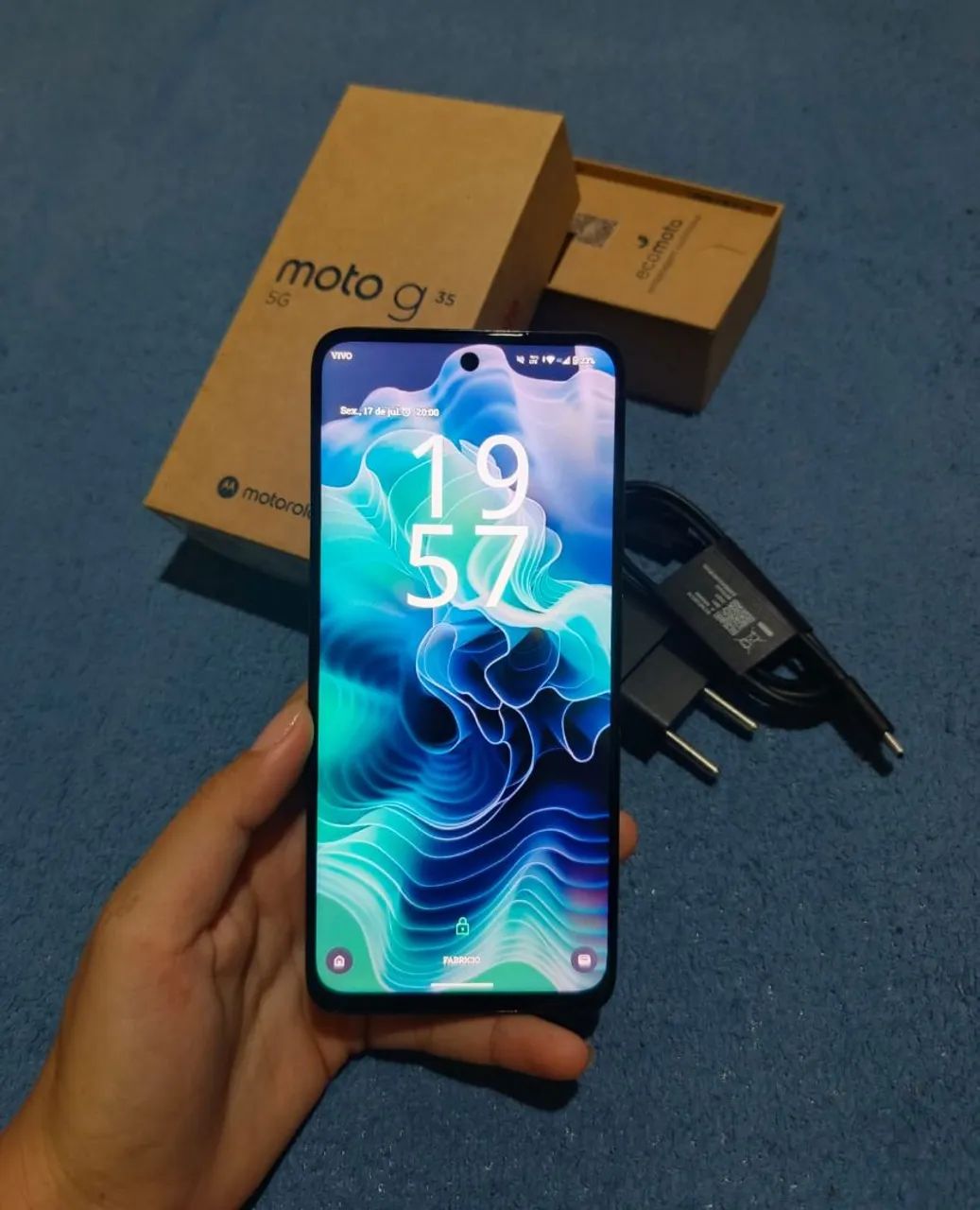 Motorola g35 5g - grafite - 128gb - Foto 4