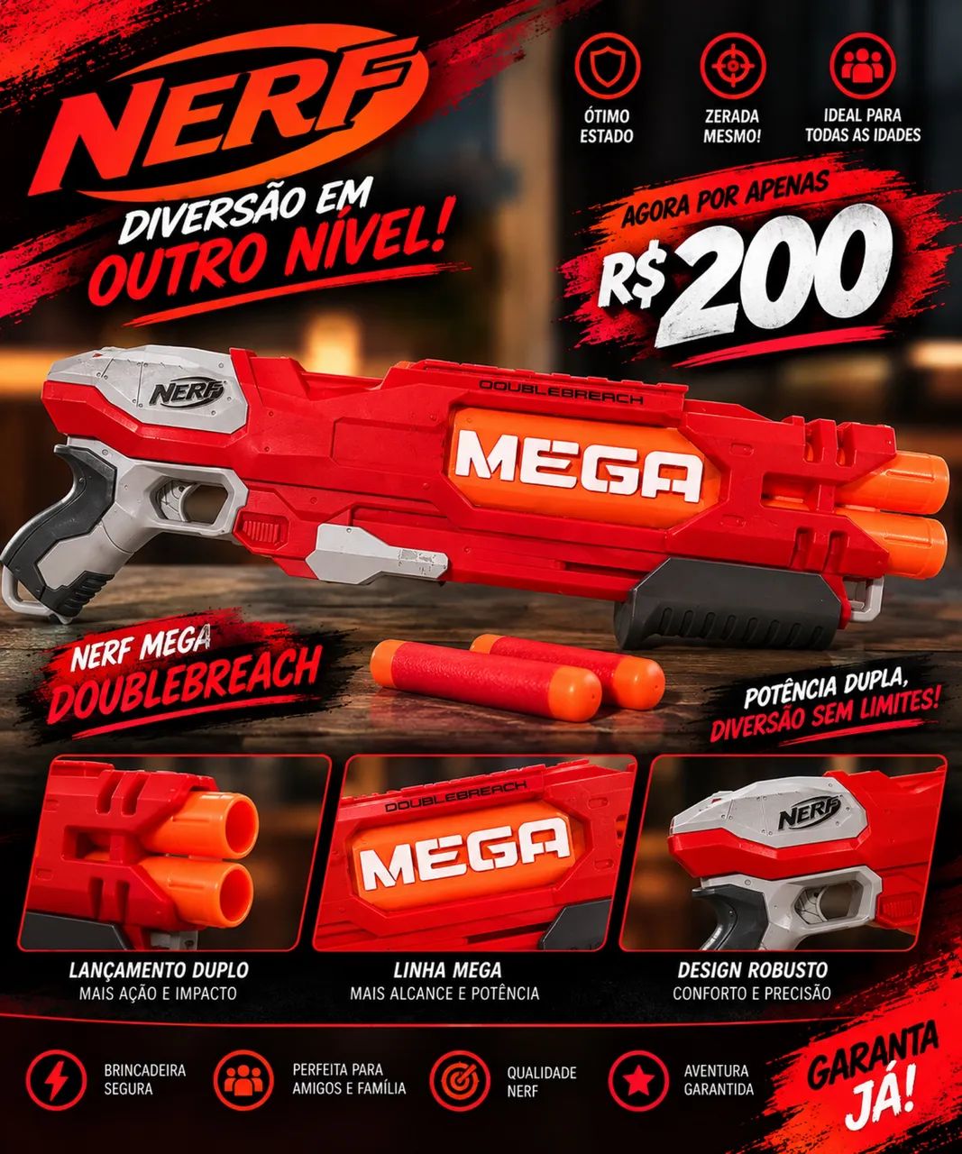 Nerf estado de nova  - Foto 4