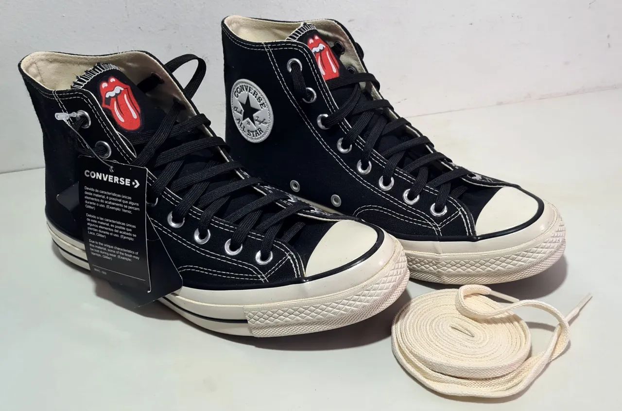 Converse 70 Rolling stones 39 calça 40 - Foto 2