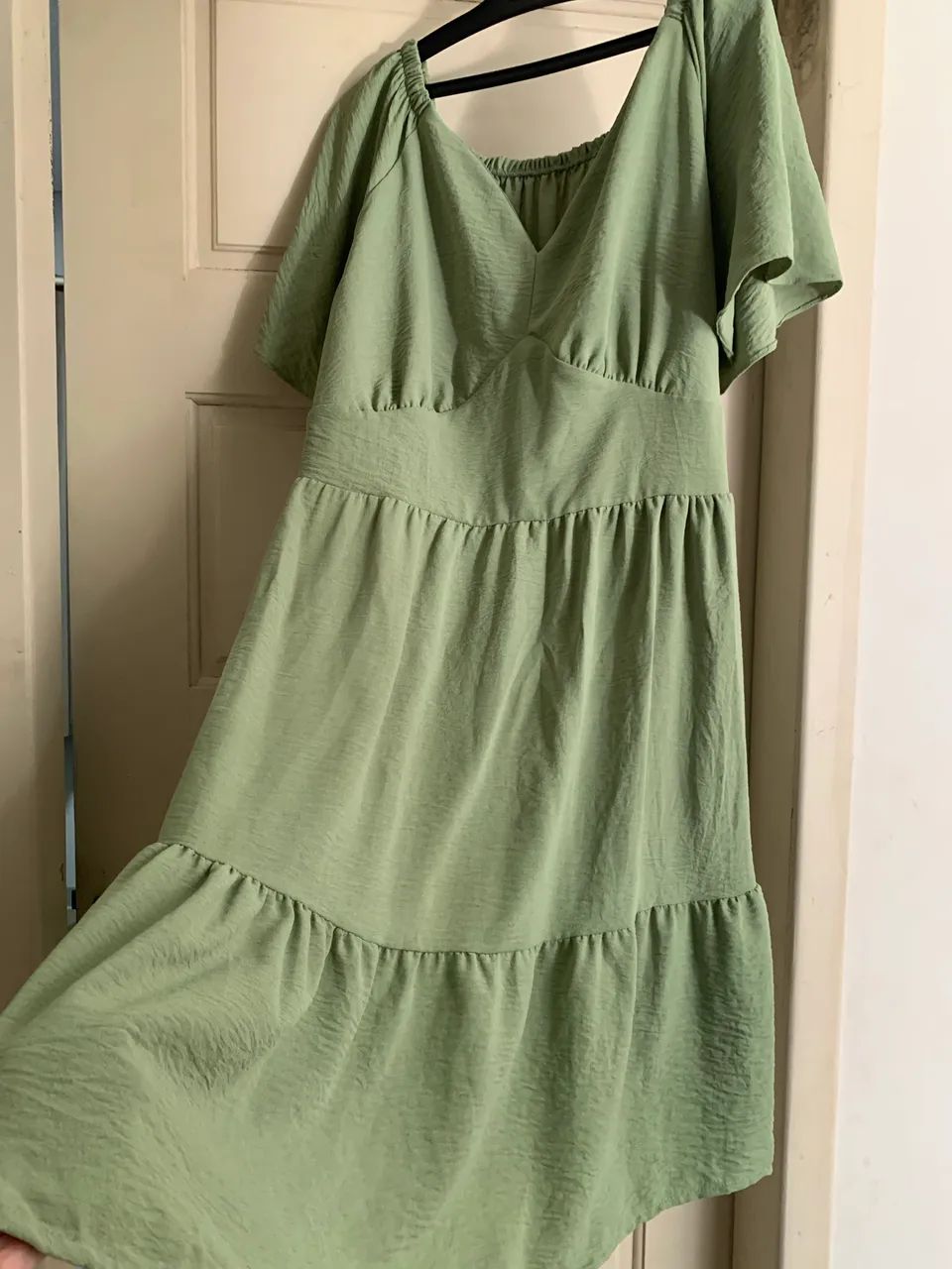 Vestido verde menta - Foto 4